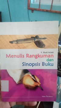 Menulis Rangkuman dan Sinopsis Buku